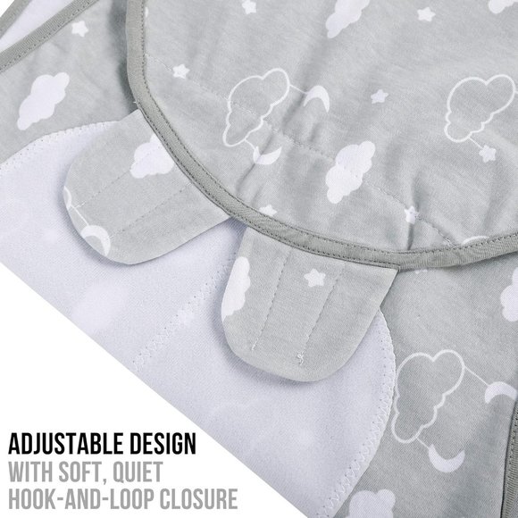 3 pack Mama Cheetah Baby Swaddle Sleep Sack Adjustable Preemie Wrap Light - Picture 6 of 10